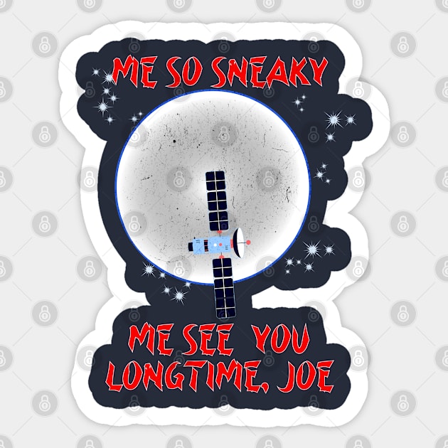 Me So Sneaky - Chinese Spy Balloon Sticker by RichSummersArt